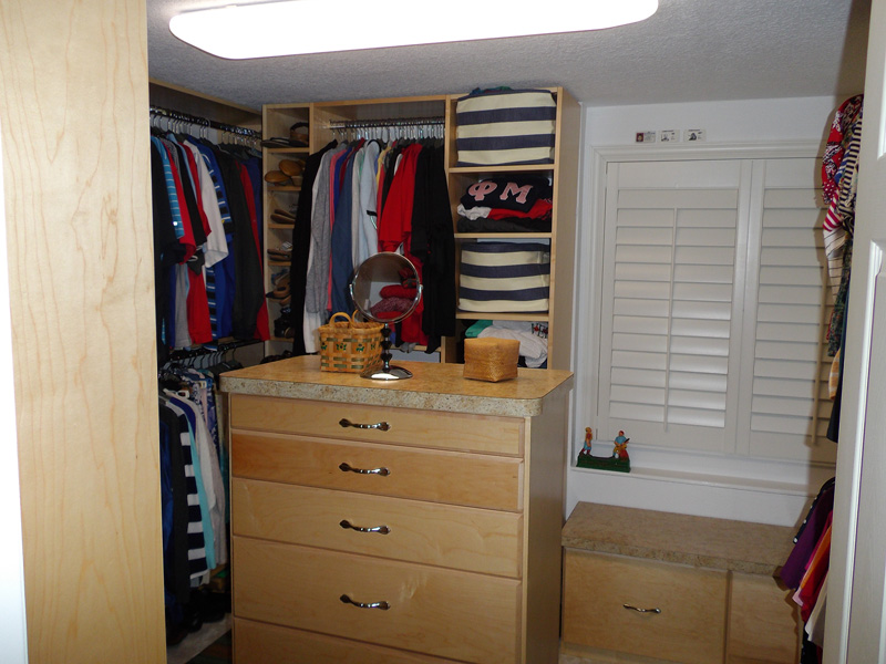 Closet System, Wood Closet Organizer, Tampa Bay